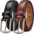 Men’s Leather Dress Belt 2-Pack
