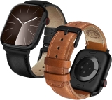 Fullmosa Leather Band for Apple Watch 2-Pack