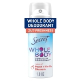 Secret Women’s Whole Body Deodorant 1.0-oz. Can