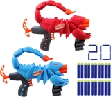 Nerf Wild Venompack Scorpion Design Blasters 2-Pack