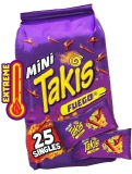 Mini Takis Fuego Crunchy Rolled Tortilla Chips 25-Pack