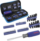 WorkPro 61-Piece Magnetic Screwdriver Bits & Nut Driver Set