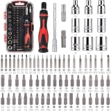 Amazon Basics 73-Piece Magnetic Ratchet Wrench & Screwdriver Set