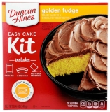 Duncan Hines Golden Fudge 8.4-oz. Easy Cake Kit