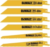 DeWalt Reciprocating Saw Blade Set 6-Pack