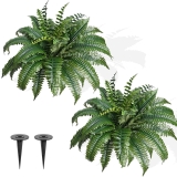 Fajunzh Fake Artificial Ferns 2-Pack