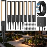 Petlik Low Voltage Landscape Lighting Kit 8-Pack