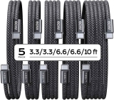 Lisen USB Type-C Cable 5-Pack