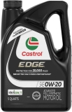 Castrol EDGE 0W-20 Advanced Full Synthetic Motor Oil 5-Quart Bottle