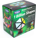 Tosy 12-Piece Magnet Pyramid Glow Shifting Cube