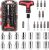 Amazon Basics 27-Pc. Magnetic T-Handle Ratchet Wrench / Screwdriver Set