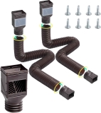 Vevor Rain Gutter Downspout Extensions 2-Pack