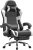 Dowinx Massage Ergonomic Gaming Chair w/ Footrest