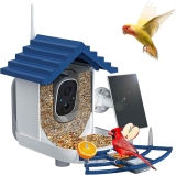 Solar-Powered Smart Bird Feeder w/ Camera