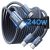 Lisen 6.6-Foot USB-C Charger Cable 2-Pack
