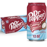 Dr Pepper Creamy Coconut 12-oz. Soda 12-Pack