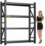 Nexvrtau Heavy Duty 4-Tier Garage Shelving Unit