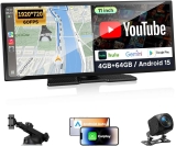 Topexplore 11″ CarPlay Screen with Google-play
