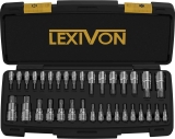 Lexivon 34-Piece Master Torx Bit Socket Set