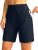 Viodia Women’s 7″ High Waisted Swim Board Shorts with Pockets