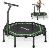 Bcan 51″ Octagonal Rebounder Trampoline with Adjustable Handle