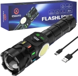 Esgofo USB Rechargeable LED Flashlight