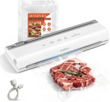 Domivio Vacuum Sealer Machine with Cutter 20-Bag Pack