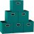 Household Essentials Foldable Fabric Storage Bin 6-Pack