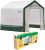 Miracle-Gro 6′ x 6′ x 6′ Outdoor Mini Walk-in Greenhouse