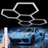 Hexagon LED Garage Light 25-Pack