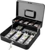 Solid Steel Cash Box