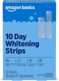 Amazon Basics 10-Day Teeth Whitening Strips Kit