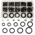 250-Piece Rubber O-Ring Assortment Kit