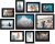 Americanflat Signature Collection 10-Piece Picture Frame Set