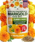 5,600+ Crackerjack Marigold Bulk Mix Seeds