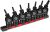 7-Piece 3/8″ Drive Universal Swivel Impact Torx Socket Set