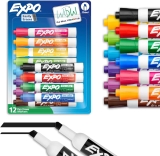 Expo Low Odor Dry Erase Markers 12-Pack