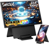Setclod 23.8″ Portable 1080P 100Hz Monitor