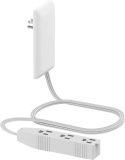 Lider 3-Outlet Flat-Face Power Strip 3-Foot Cord