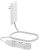 Lider 3-Outlet Flat-Face Power Strip 3-Foot Cord