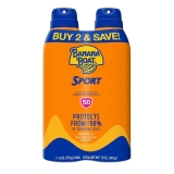 Banana Boat Sport Ultra SPF 50 Sunscreen Spray 2-Pack