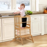 Cosyland Adjustable Toddler Kitchen Standing Tower