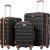 Coolife Luggage 3-Piece Suitcase Set w/ TSA Locks