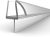 Basco 38″ Shower Door Bottom Seal Sweep w/ Drip Rail
