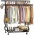 Songmics Heavy-Duty Rolling Garment Rack