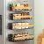 Songmics Magnetic Bamboo Spice Rack 4-Pack