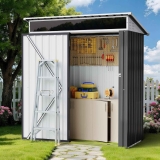Shintenchi 5×3-Foot Outdoor Storage Shed
