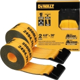 DeWalt 4″ x 30′ Winch Straps 2-Pack
