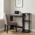 Furinno Compact 29″ Computer Desk w/ 3 Side Shelves
