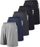 Ballenz Men’s Athletic Shorts 5-Pack